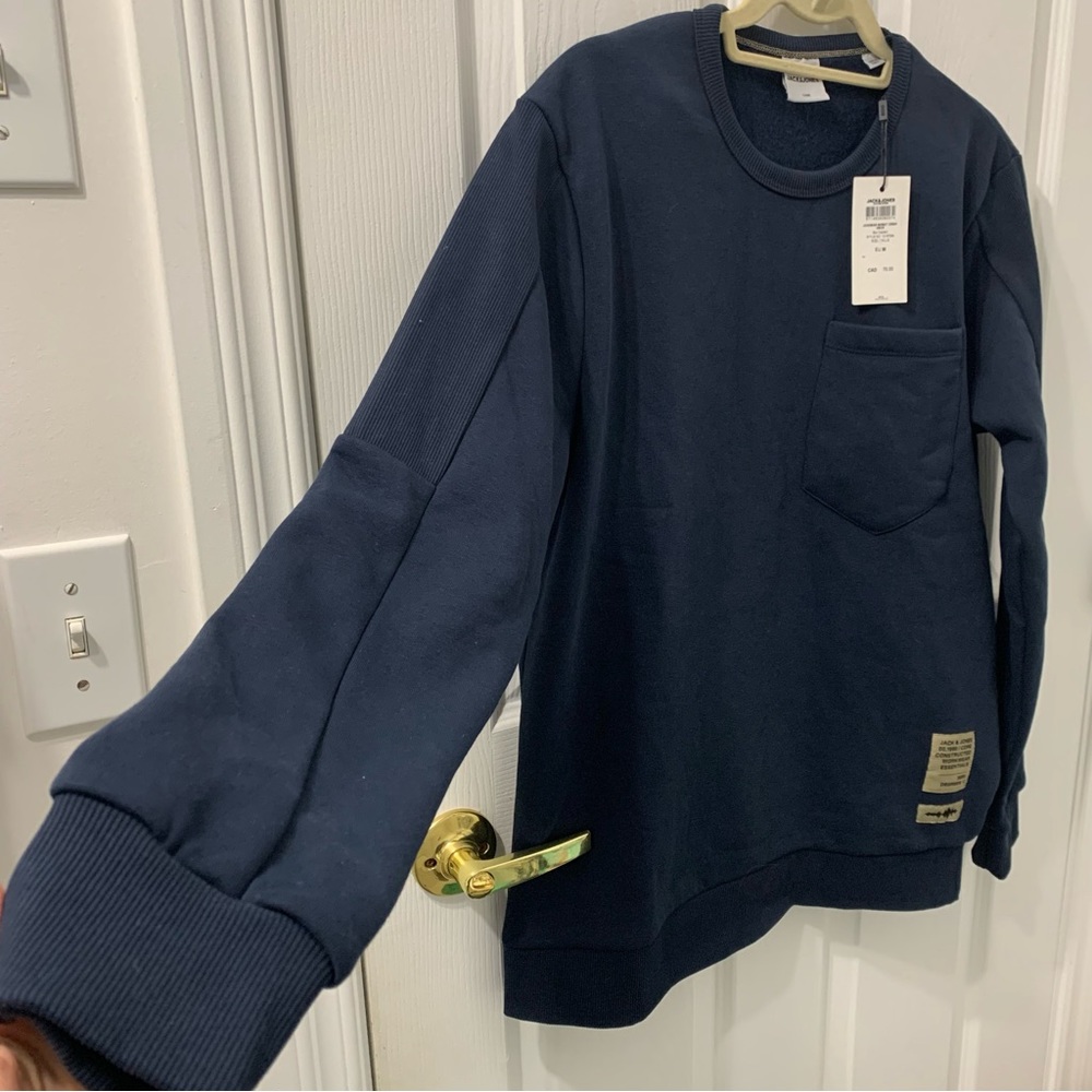 JACK&JONES Sweatshirt Crew Neck NWT - Picture 4 of 8